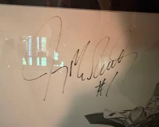 Jeremy McGrath Signed Motocross Art Print