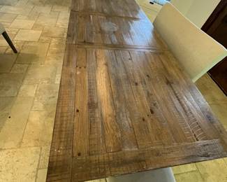 Top View of Table