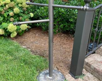 Outside Towel Rack