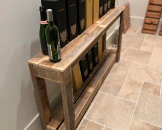 Table in Wine Room