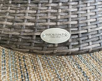 Brand Tag on Patio Furniture