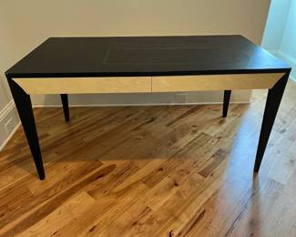 Black Desk with Light Drawer