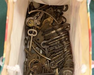 Antique Brass Keys