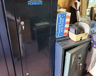Gun Cabinet, Vintage Safe
