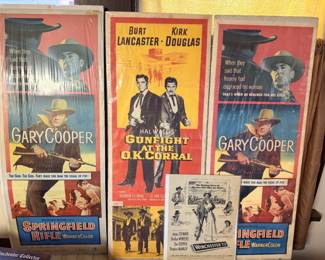 Vintage Western Movie Lobby Posters