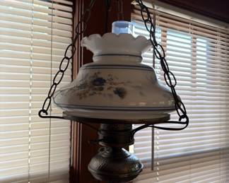 Multiple converted oil lamps in working condition