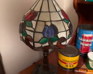 Leaded Glass Lamp - Working