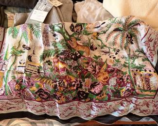 Vintage silk tapestry 
