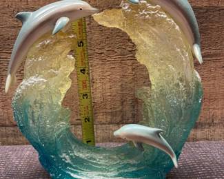 Plastic dolphins