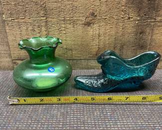 Small Vaseglass shoe