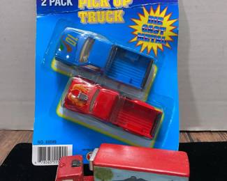 2 pack pickup ceramic tractor trailer
