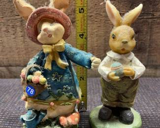 Two rabbits
