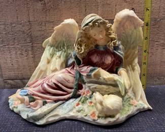 Angel with rabbit