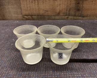 Five anchor hocking small glasses