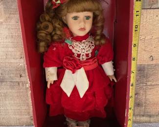 Soft expressions bisque porcelain doll