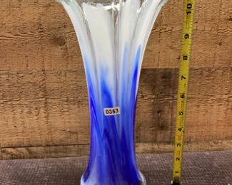 Blue vase