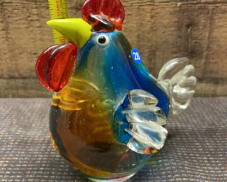 Glass chicken
