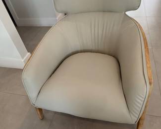 (2) Leather Chairs