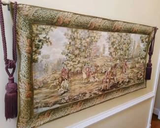 EuropeanStyle Wall Tapestry with COA