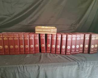 1980s National Geographic Bound Volumes Magazine Collection
