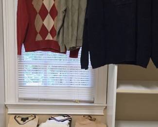 Mystery Lot Mens Vintage Golf Casual Sweaters Variety of Sizes Vintage Brands