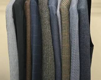 Premium Mens Sport Coat Collection Wool, Camelhair Harris Tweed 42L44L