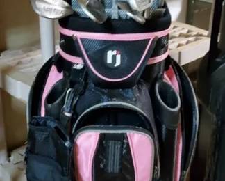 Womens Golf Bag and Club Set