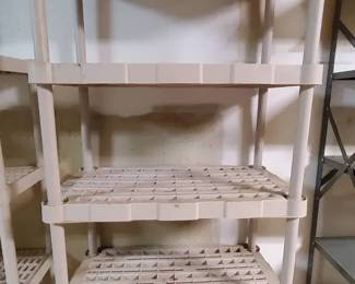 Home organization Lot 2 set of Plastic Shelf