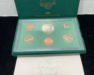 1989 Uncirculated bank set