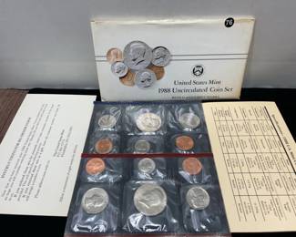 1988 Uncirculated set