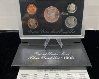 1996 silver proof set