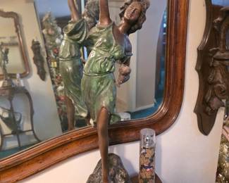 Bronze statues