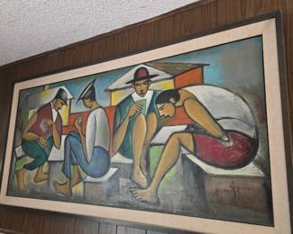 Admission (Armenak Missirian) Lebanese painter 1901-1949