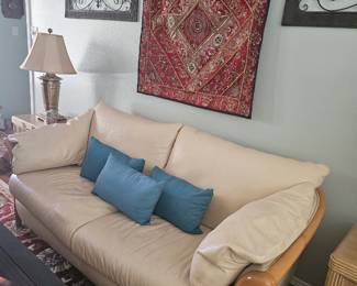 comfortable and beautiful sofa, arm cushions can be removed for a sleeker look