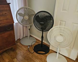 several fans