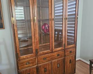Mid-century China hutch