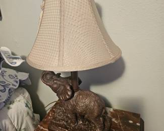 Elefant lamps, pair