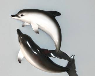 Dolphins wall decor