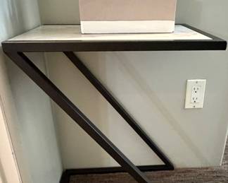 Accent Table w Marble Top
