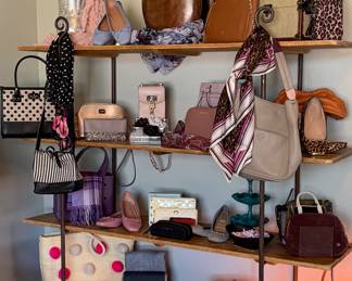 Assorted Designer Shoes and Bag