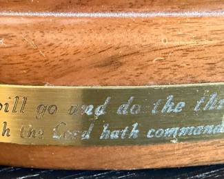 "I will go and do the things which the Lord hath commanded"
