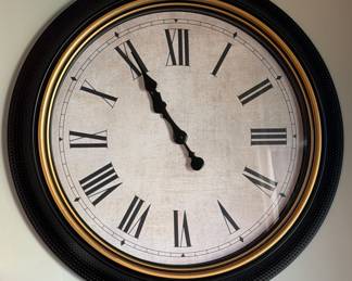 Wall Clock Roman Numerals