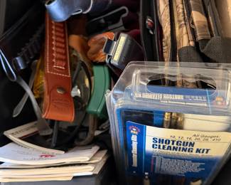 Gun Cleaning Supplies-NO GUNS
