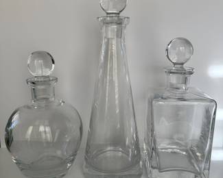 Assorted Decanters