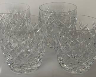 Waterford Crystal Tumblers Boyne Cut s/4