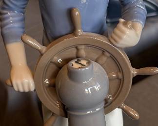 Lladro "Yachtsman or Young Captain at the Helm
