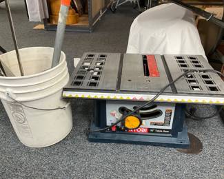 Ryobi 10" Table Saw & More