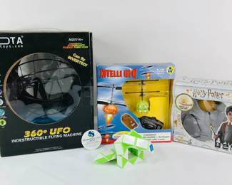 Harry Potter Snitch, Intelli UFO & More Flying/Fidget Toys