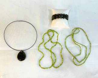 Peridot and Labradorite