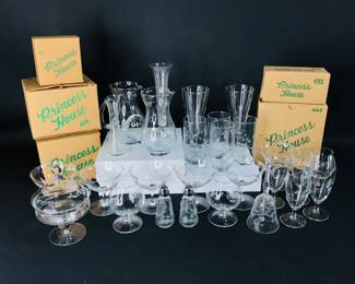 Collection of Princess House Glass